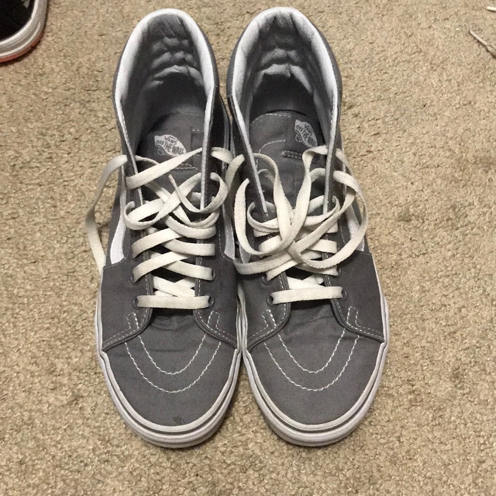Gray Hightop Vans